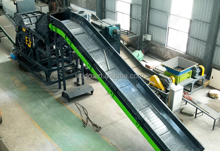 1T/H-5T/H Industrial Metal Crusher Aluminum Motor Stator Scrap Recycling Machine