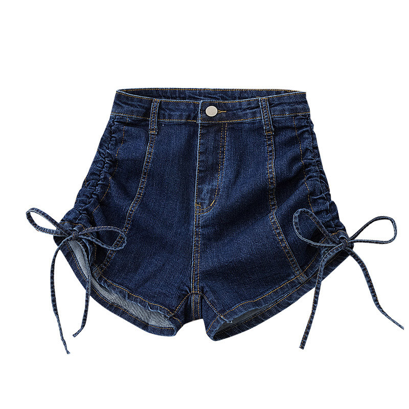 Factory Customized Summer Denim Shorts Women Wide Leg Loose Pants Women