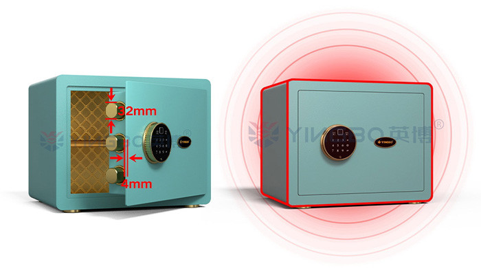 Colorful H300mm Home Safe Box Biometric Fingerprint Lock