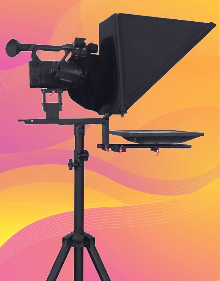 20-inch Single Screen Tempered Prompter Glass for Accurate Teleprompting and Shooting