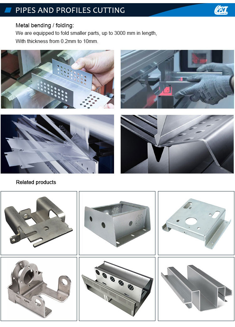 ISO9001 High-Level production factory high precision metal bending service with more than 10 years、