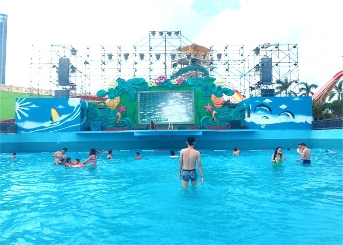 Water Park Swimming Wave Pool Powered By Pump 55KW