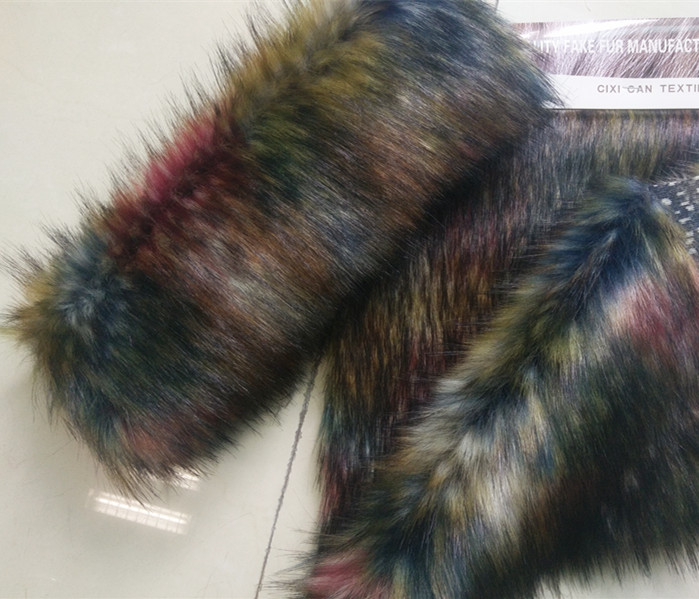 Long Pile Curly Faux Fur Fabric for Winter Coat and Cushions in Any PANTONE Color