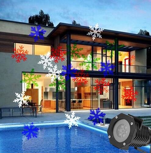 Waterproof Christmas R&G Laser LED Outdoor Projector Landscape Light for Garden Home Party Decoration