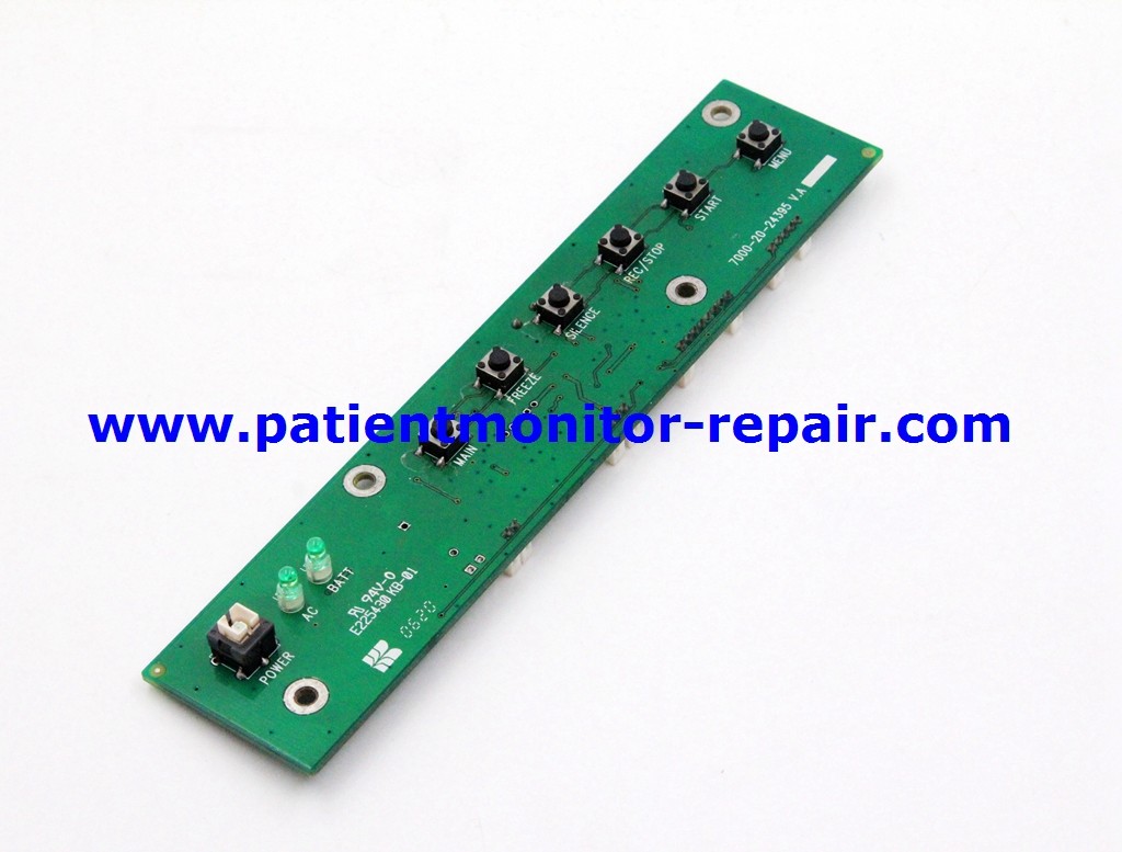 MINDRAY Model PM-7000 Patient Monitor Repair Parts Patient Monitor keypress Board keypad board