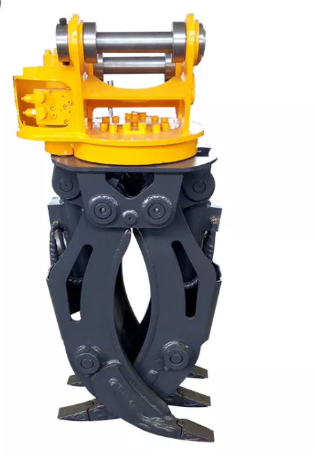 1-10 Tons Excavator Rotating Grapple For Volvo EC80 EC100