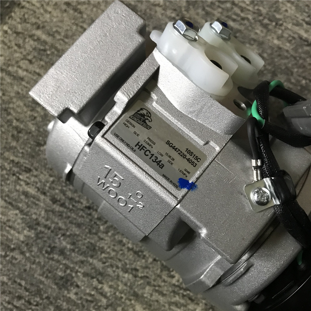 20Y-979-612 Air Conditioning Compressor For Komatsu Excavator PC200-7 SG447220-40531B AC Compressor Parts