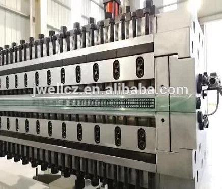JWELL-PP PVC PE Plastic building construction template board Production Line