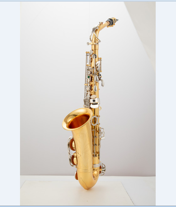 wholesale saxophone brass instrument gold lacquer e-flat Eb alto saxophone AS Class brass saxophone That Add Harmony