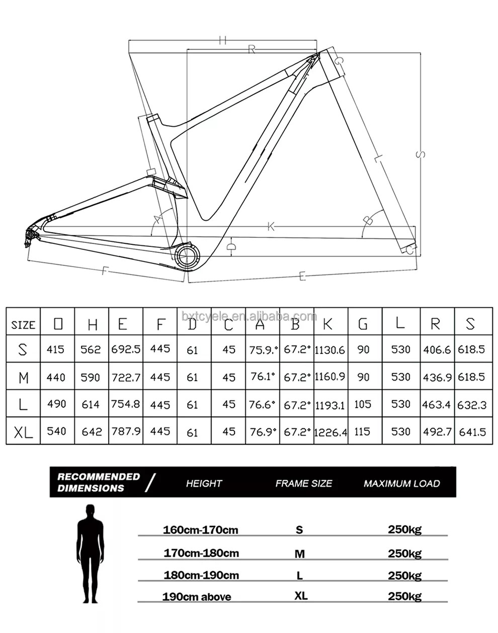 11 Speed Disc Brake Full Carbon MTB Bicycle With Suspension Air Fork