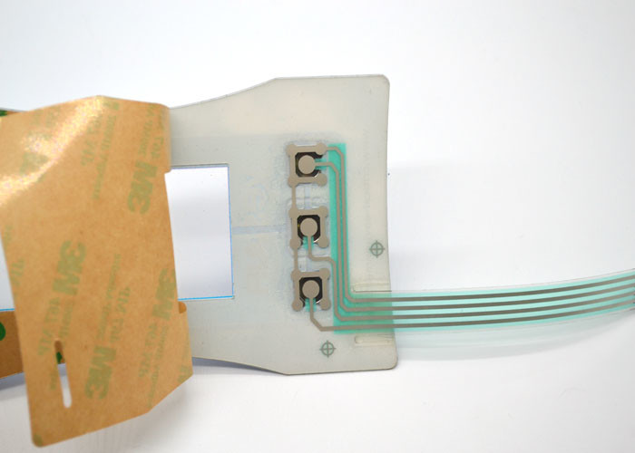 Metal Dome Membrane Touch Switch , Flexible Custom Membrane Keyboard