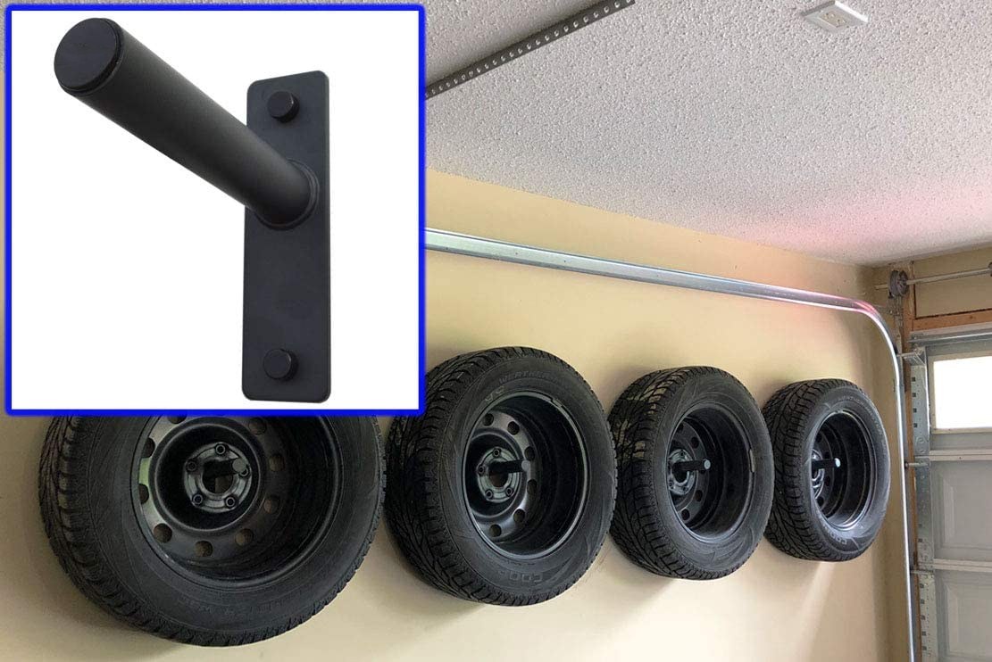 Single Tier Heavy Duty Wall Mount for Car Tyres Bicycle and Garden Tools No. of Tiers 1
