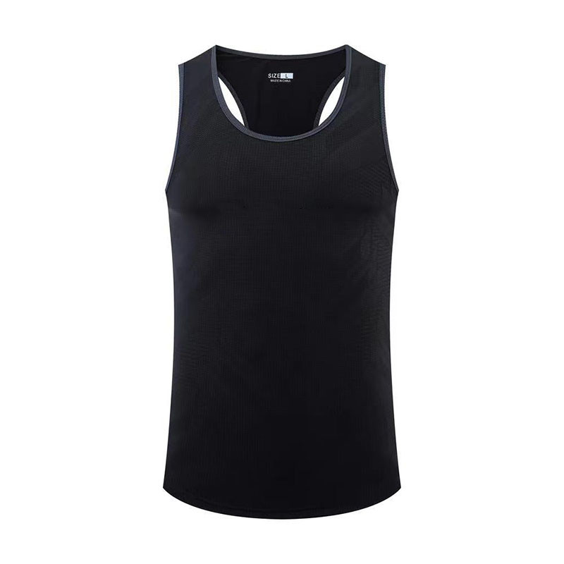 Leisure Sports Mens Summer Vest Breathable Quick Drying Elastic Moisture Wicking