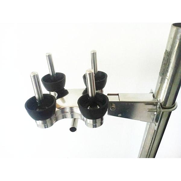 Dairy Facility Cleaning Supplies Stainless Steel Foldable Jetter Tray For Milking Parlor Applicability And Cluster Group Washing