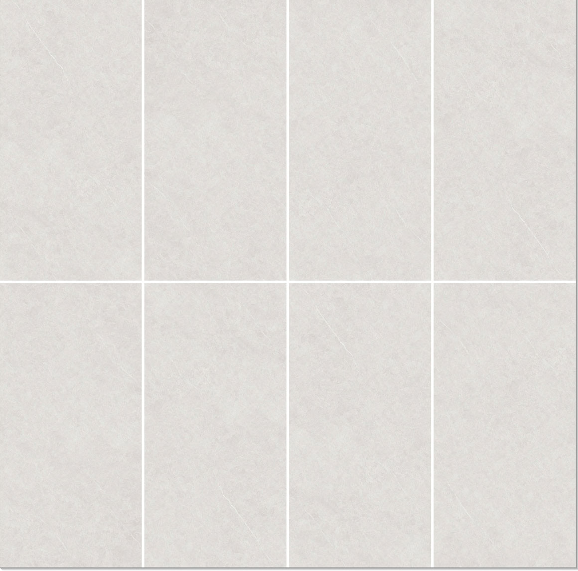 Non-Slip White 750x1500mm Soft Glazed Porcelain Tile And Interior Floor Tiles For Restaurant