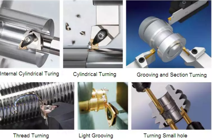 SNMG CNC Carbide Inserts To Cutting Steel Or Cnc Lathe Turning PVD CVD Coating