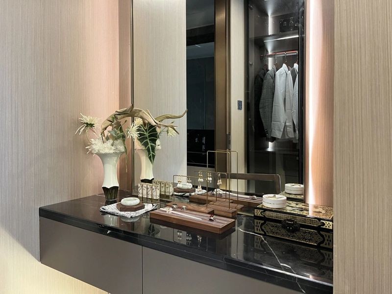 Custom Bathroom Cabinets Cloakroom Vanity Unit With Light Taupe Finish Anti Rust