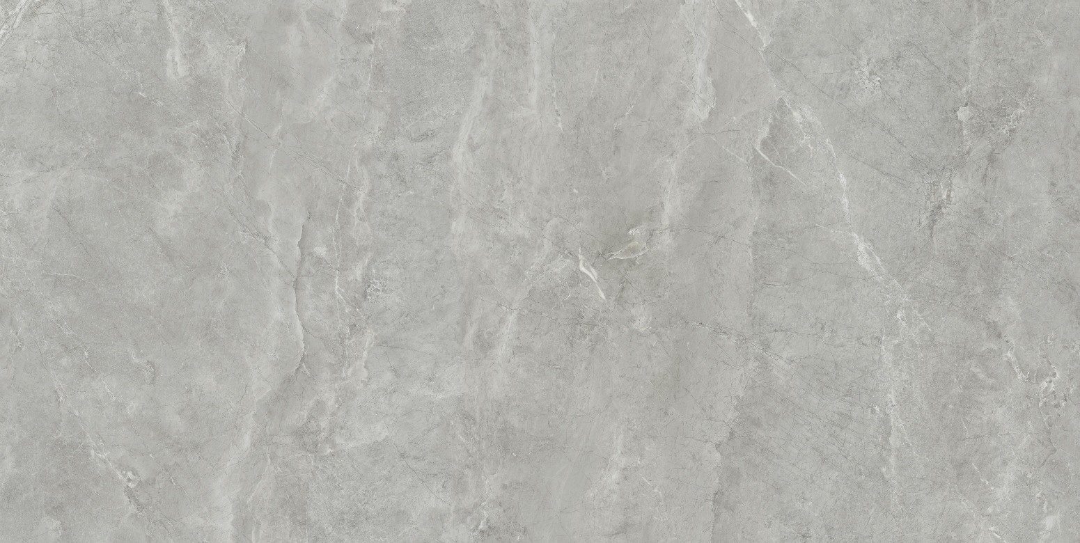 Gray Polished 750x1500 Ceramic Kitchen Floor Tile