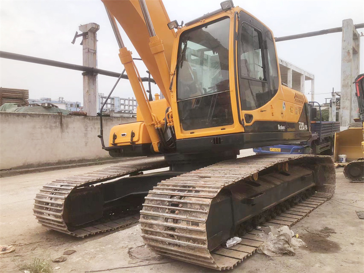 1889 Working Hours 80 cm Width Crawler Chain 22 Ton Used Hyundai 220LC-9S Excavator