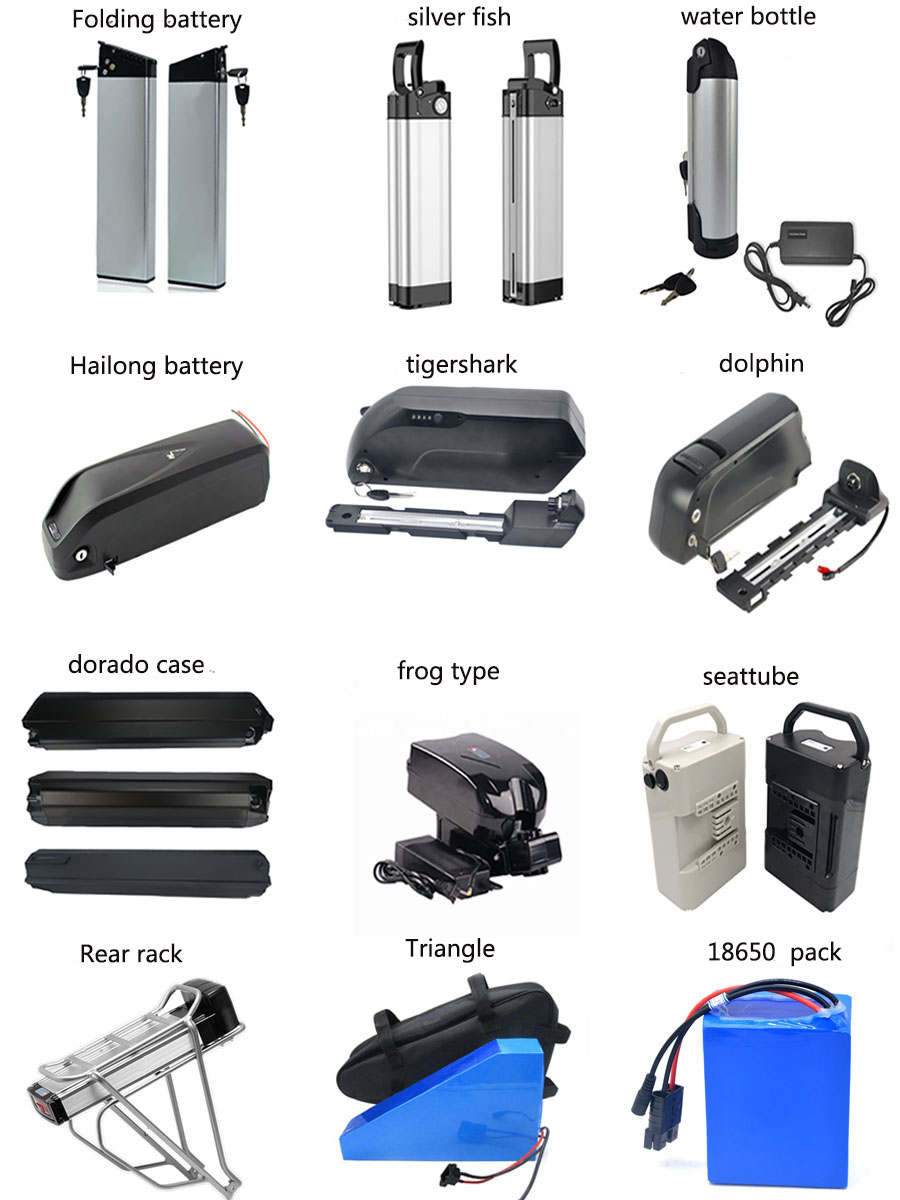 36 Volt Lithium Ion Ebike Electric Wheel Chair Batteries 9ah 14ah 324Wh