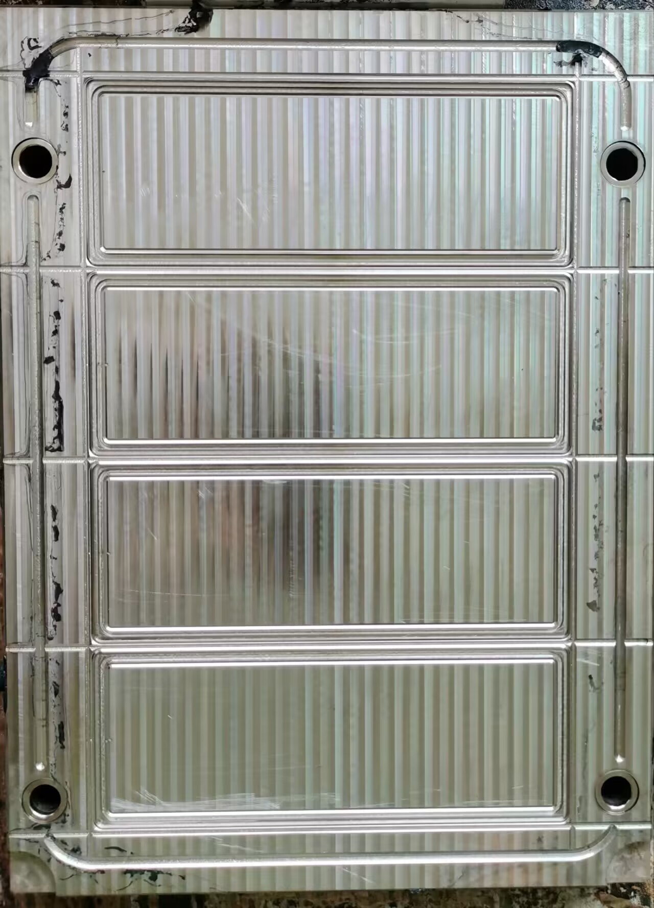 SKD61 Rubber Compression Mold Silicone Injection Mold Customized