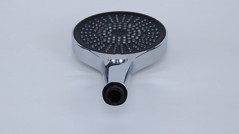 Chrome Finish High Pressure Three Function Handheld Shower Head For Bathroom Redesign