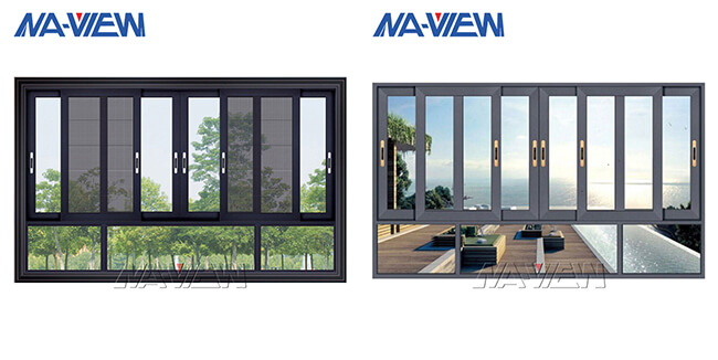 aluminum sliding window