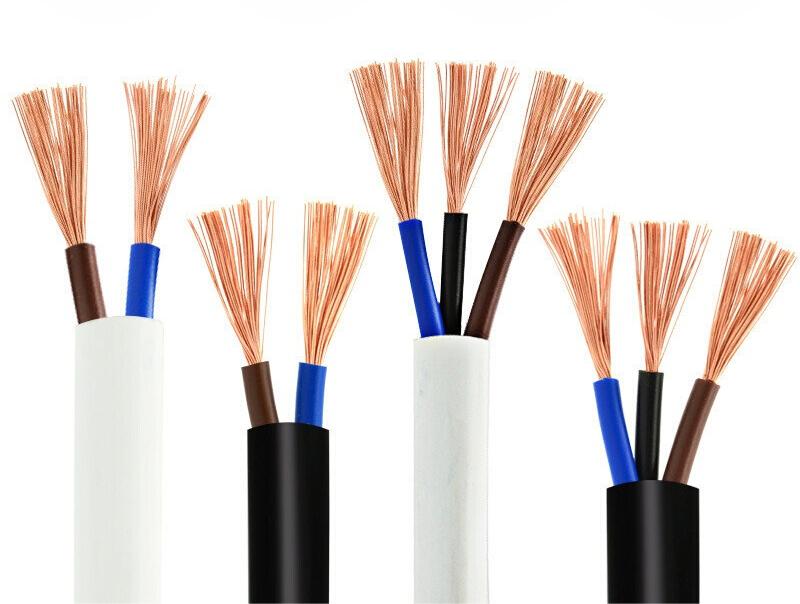 3 Core 1.5mm Flexible Copper Cable RVV H05vv-f with Stranded Conductor and Insulation