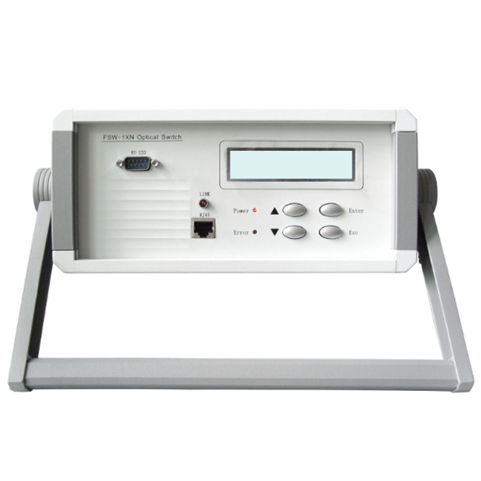 1XN Desktop Fiber Optic Switch Multifunctional Low Insertion Loss