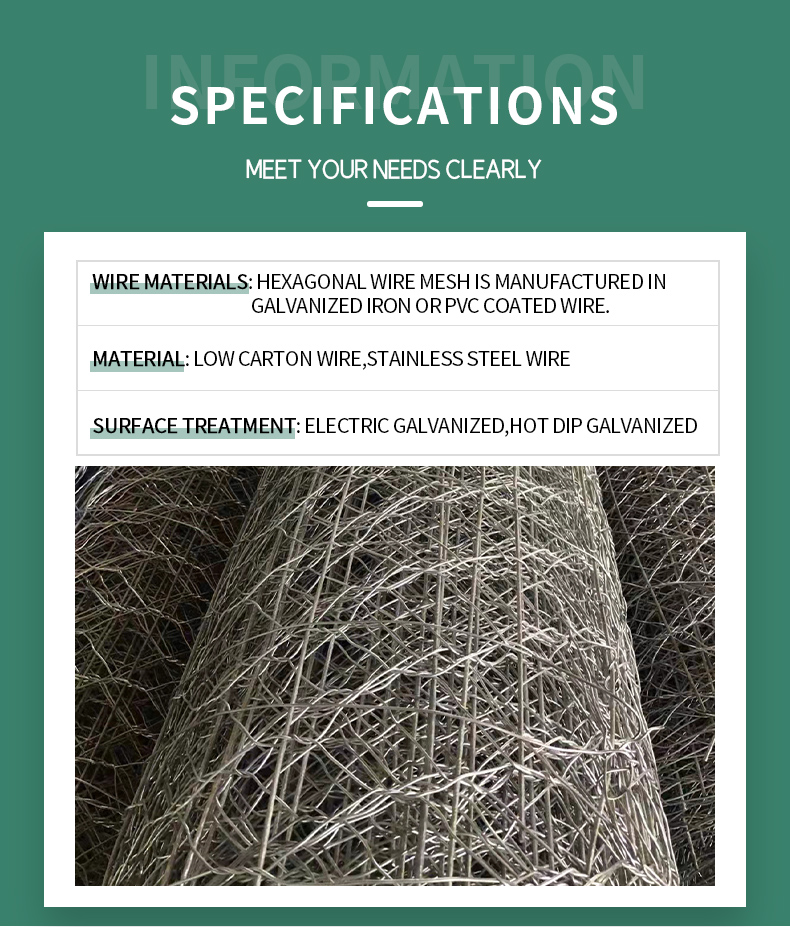 Wholesale High Quality Custom size PVC coated resistant to corrosion flood protect gabbion mesh