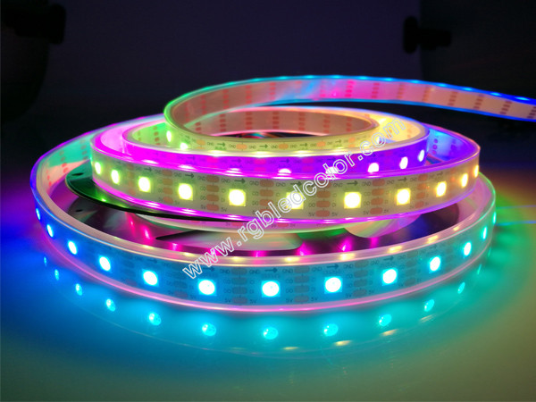 Black/White PCB,30/60/144 leds/m SK9822 Smart led pixel strip