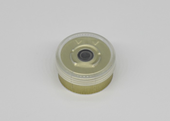 Transparent Double Arrow Vial Caps 13.3*6.3 Mm Size Tear Off Type