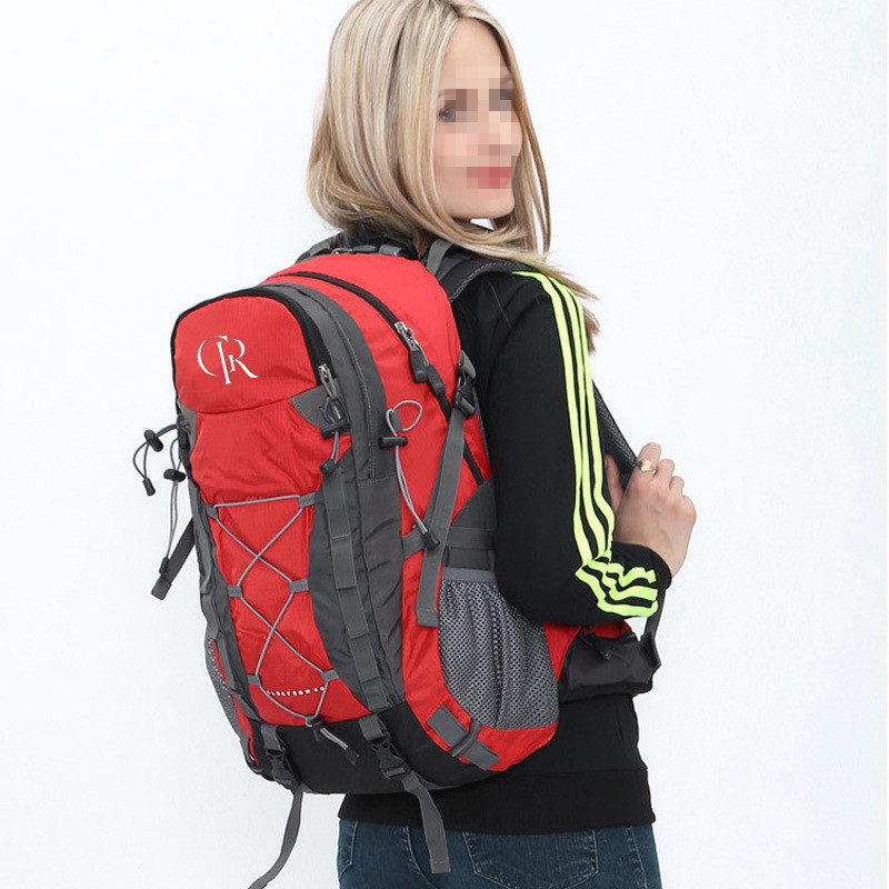 Animal Prints Lightweight Hiking Backpack Internal Frame Design