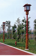 100-240V LED Courtyard Lights high quality lamp body made by steel or aluminum cast hot -dip galvanizing no rust