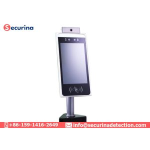 Automatic Alarming Contactless Body Temperature Scanner Facial Recognition