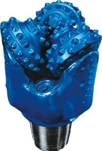Blue 8 1/2 Inch Roller Cone Drill Bit Rubber Sealed Bearing