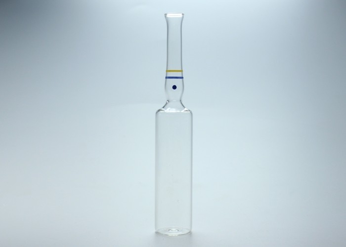Empty Glass Injectable Ampoules Transparent / Amber Color 10ml Capacity