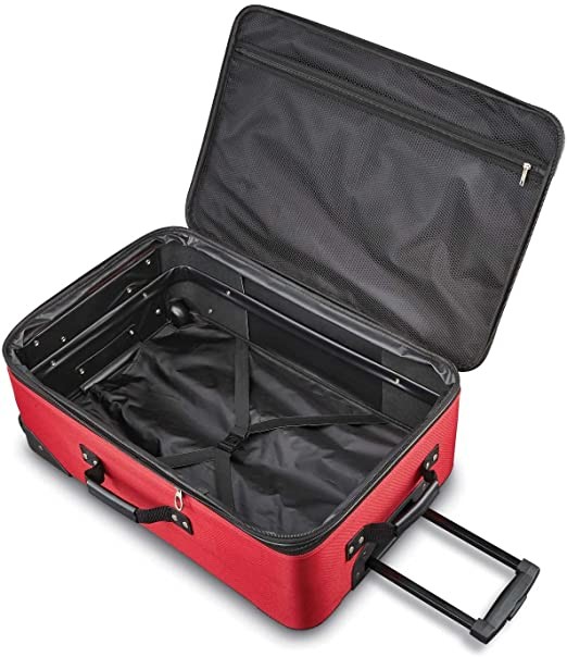 210D Polyester Expandable Softside Upright Luggage