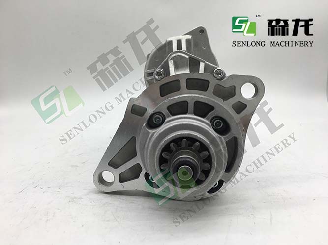 24V 11T CW Excavator Starter Motor Isuzu Engine 6HK1T NIKKO OEM Hitachi Excavator ZX330 0-24000-3110