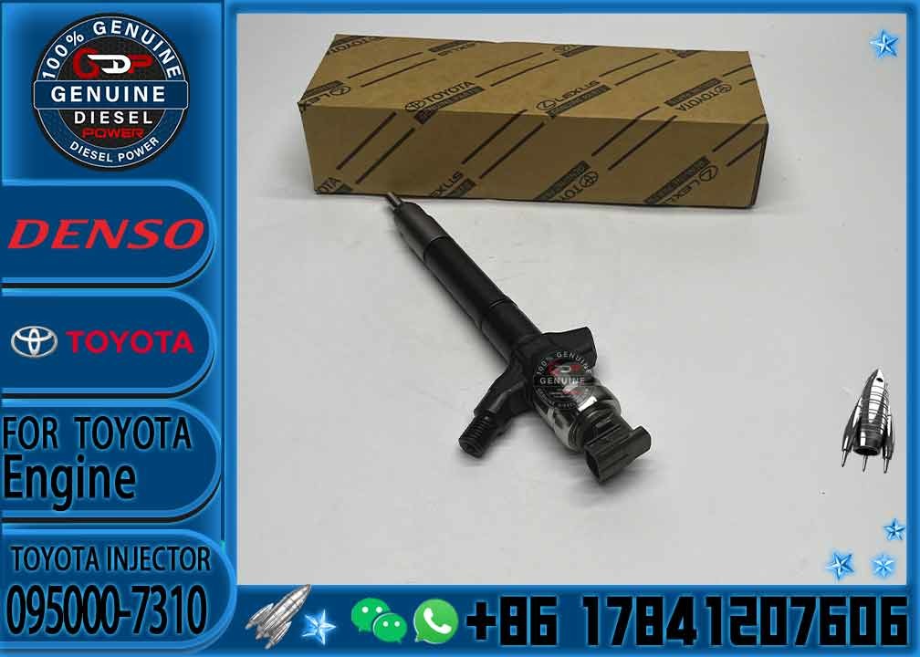 NEW 095000-7310 Fuel Injector 095000 7310 Common Rail Injector 0950007310 for Toyota Auris 2.0 d