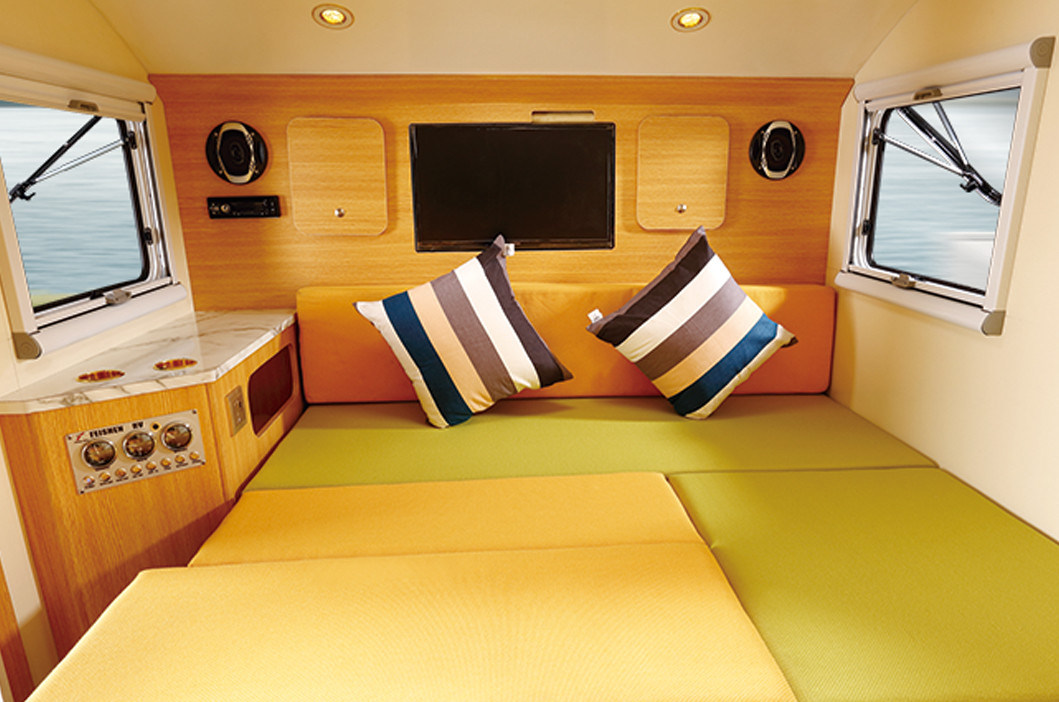 Luxurious Off Road Camper Trailers With Full Electric Accessories Australian Standards
