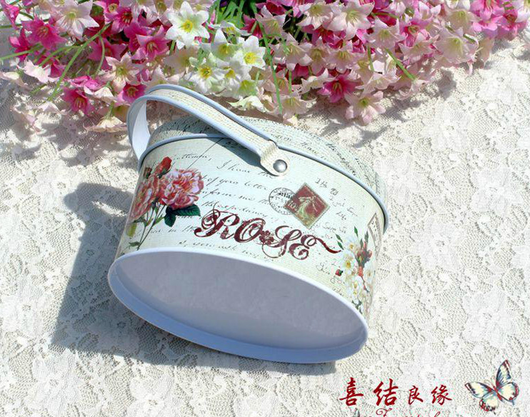 Oval Tin Box For Loose Cigarette Tobacco Canister Storage