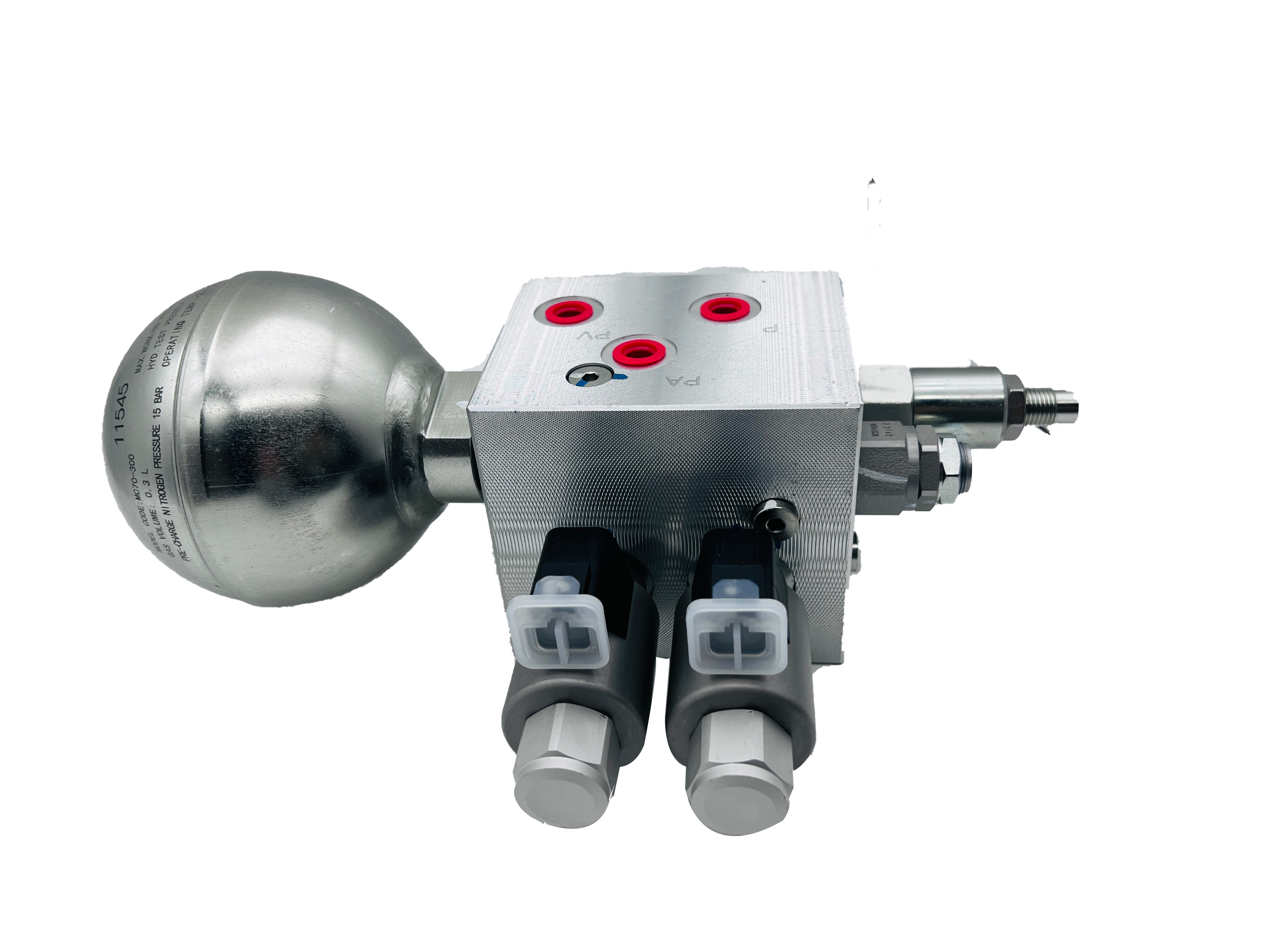 Controlled Pilot Solenoid Valve Block Pilot Pressure Regulator Valve