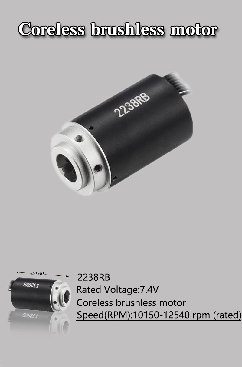 Faradyi 2238RB Coreless Brushless Motor 12V 24V 10000RPM 6mNm Long Lifespan For Ball Transmitter