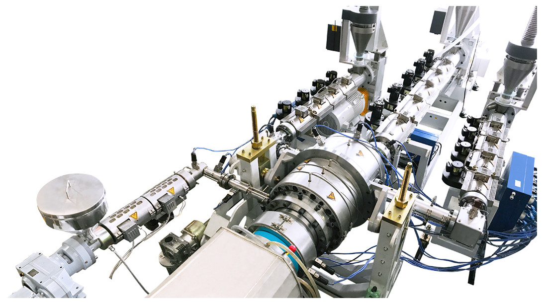 PE Large Diameter Hollow Wall Pipe Twin Single Screw Extruder Extrusion Plastic Production Line Making Machine