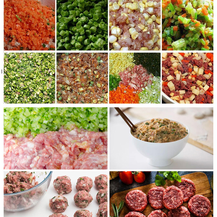 Intelligent Control Meat Chopper Meat Processing Machine For Restaurant