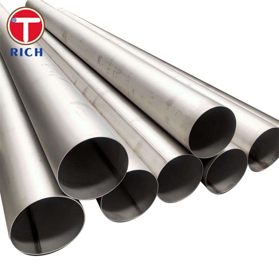 ASTM A928 Grade 2205 Duplex Stainless Steel Pipe EFW Steel Tube For Chemical Transportation