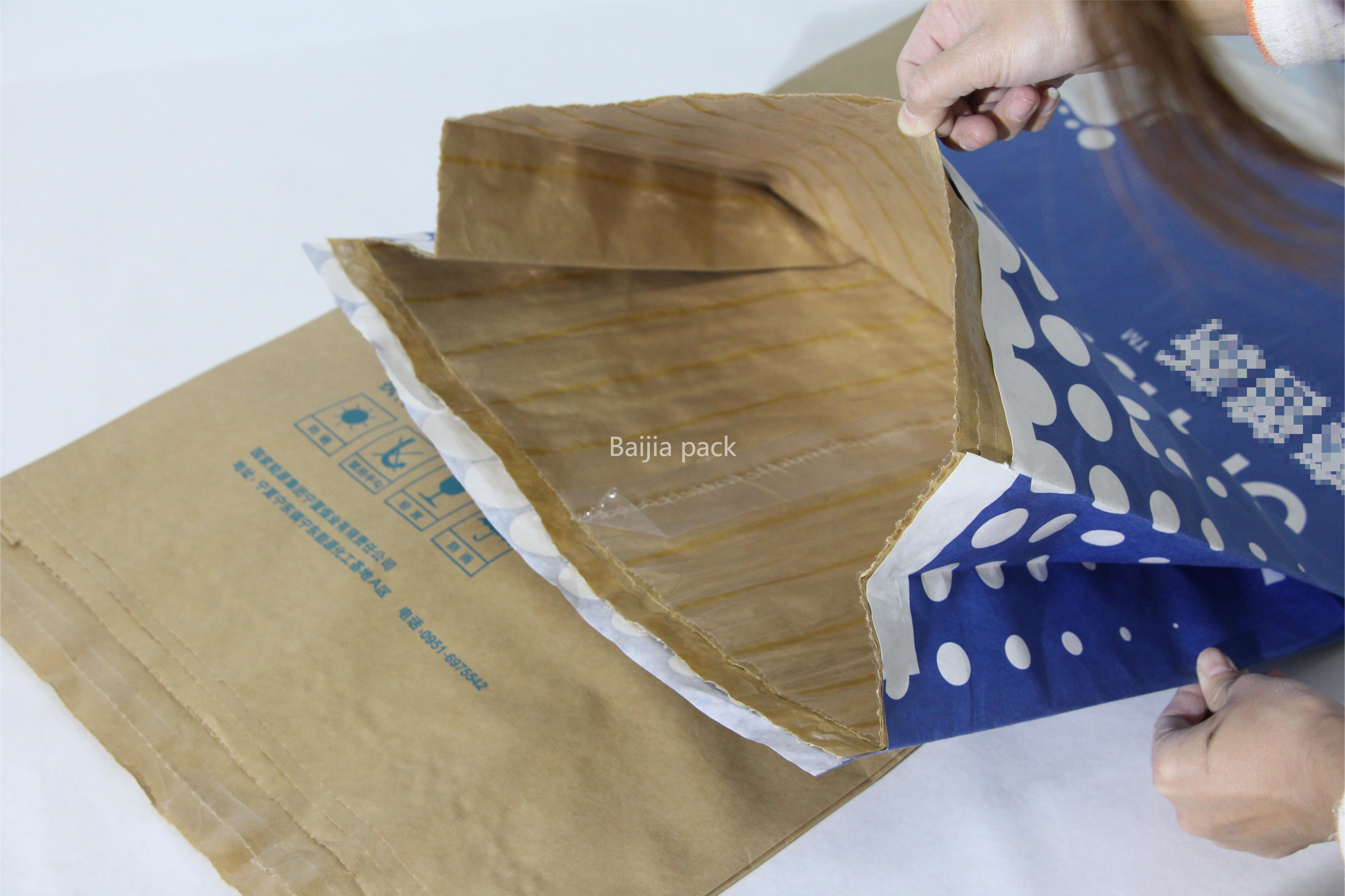 Sturdy Multiwall Kraft Paper Bags Versatile For Multiple Applications