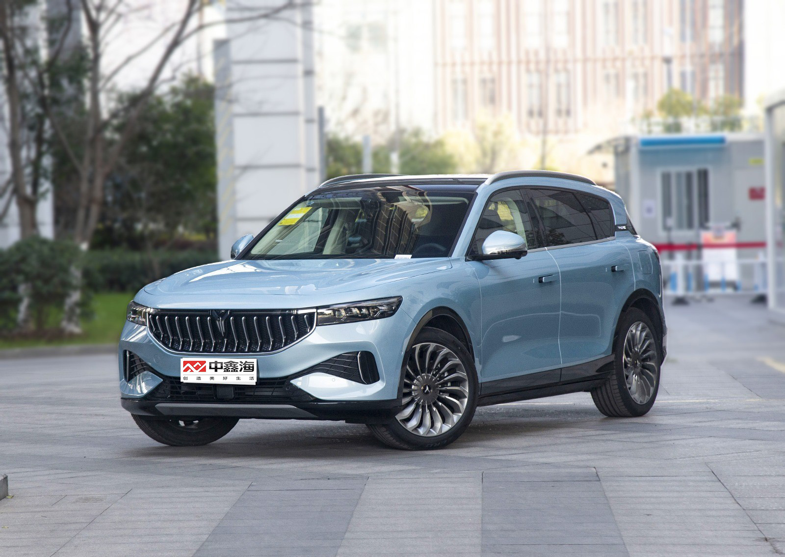 Luxury motorized vehicles china electric four wheel automobiles vehicles VOYAH FREE 2021 four-wheel drive pure electric version