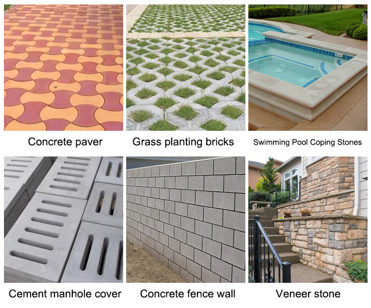 Wet Pre Cast Concrete Sandstone Colour Sleeper Machine Kerb Stone Manufacturing Machine